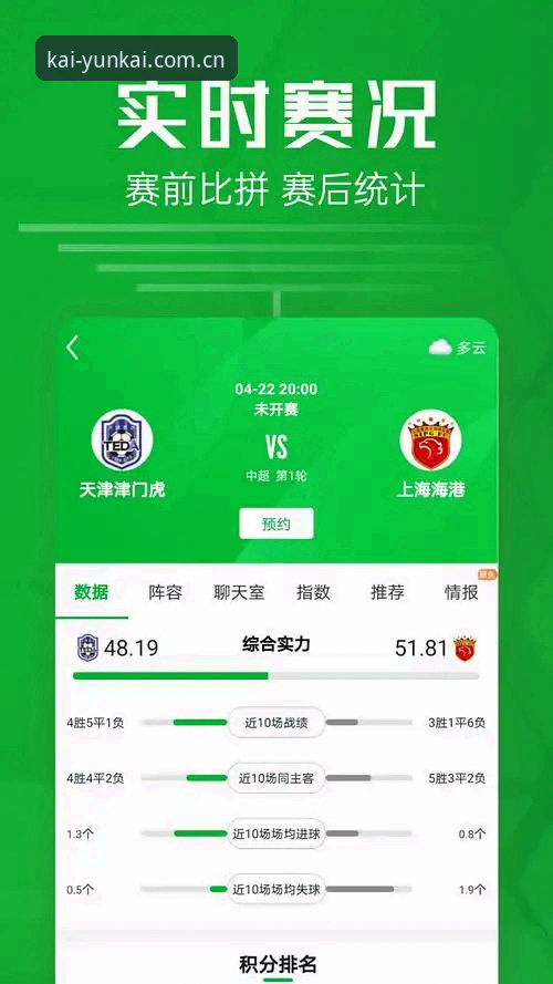 云开全站APP足球比分 vs 普通比分推送：为什么“打开就是熟悉的那一页”更顺手？